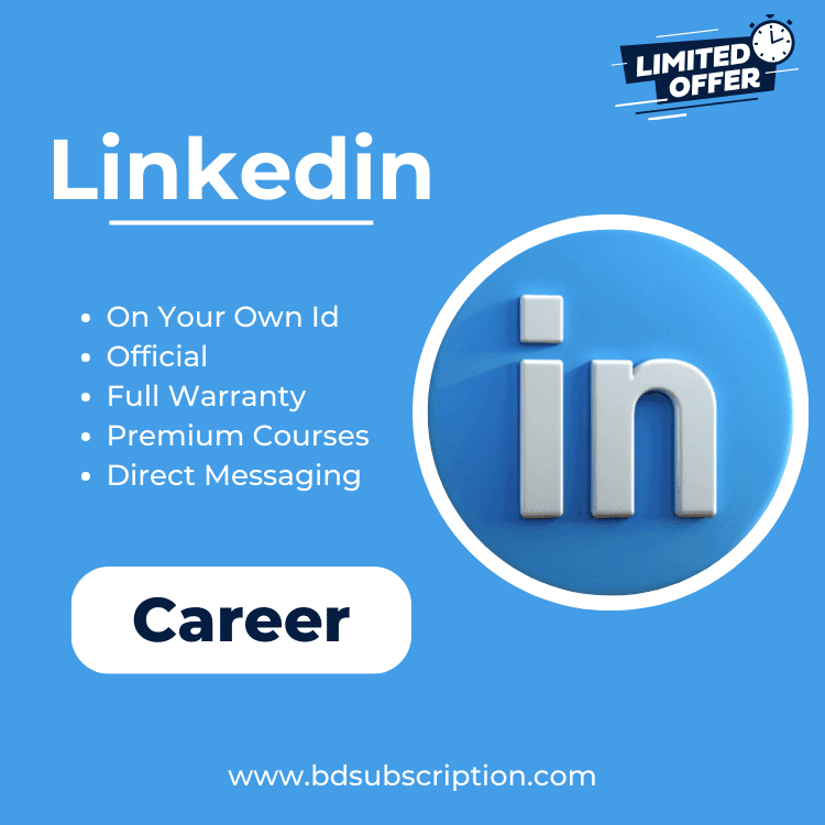Linkedin Premium Career Plan BD Subscription