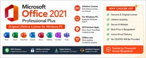 Microsoft Office 2021 Professional Plus in Bangladesh 1 Microsoft Office 2021 , office 2024, office 365, Professional Plus lifetime