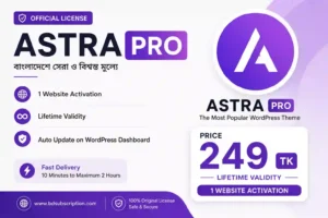 Astra Pro Theme Price in Bangladesh 2026 Updated with Astra Pro Plugin