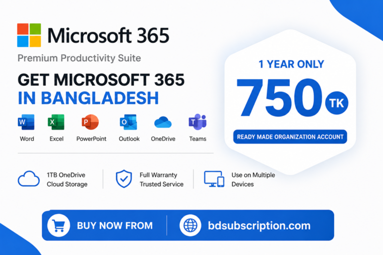 Microsoft Office 365 Subscription in Bangladesh