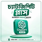 ChatGPT Plus subscription in Bangladesh — personal account activated on your own email - Bd Subscription