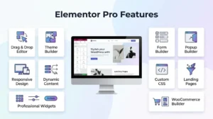 Elementor Pro features for WordPress website building