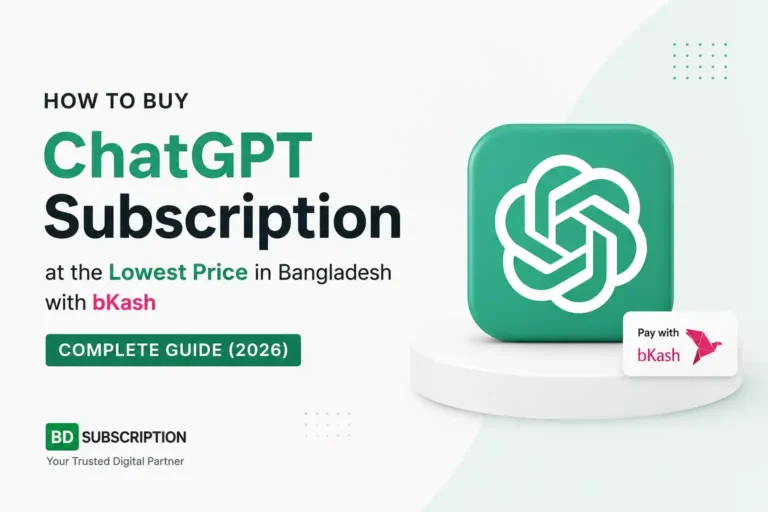Chatgpt subscription in Bangladesh - BD Subscription