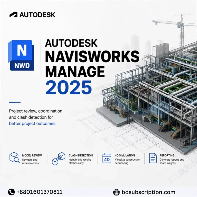 Autodesk Navisworks Manage 2025 Price in Bangladesh