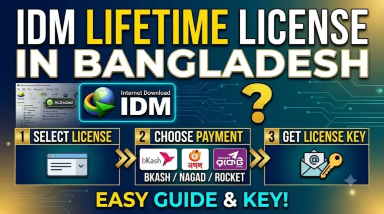 Buy IDM Lifetime Global Key in Bangladesh