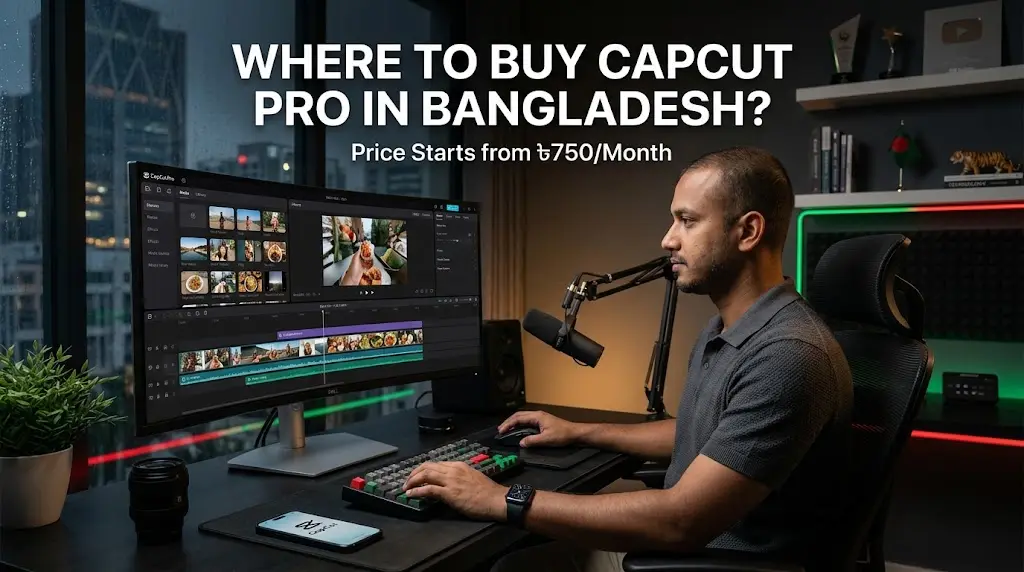 Where to Buy CapCut Pro in Bangladesh? Price & Guide 2026