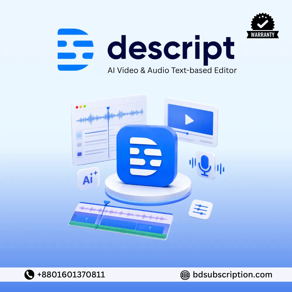 Descript Subscription in Bangladesh