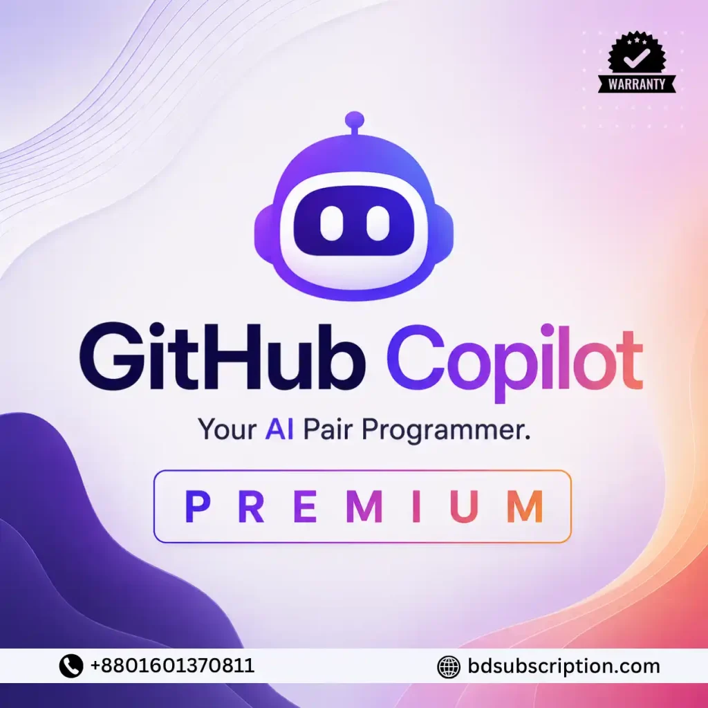GitHub Copilot 1 Year Price in Bangladesh | BD Subscription