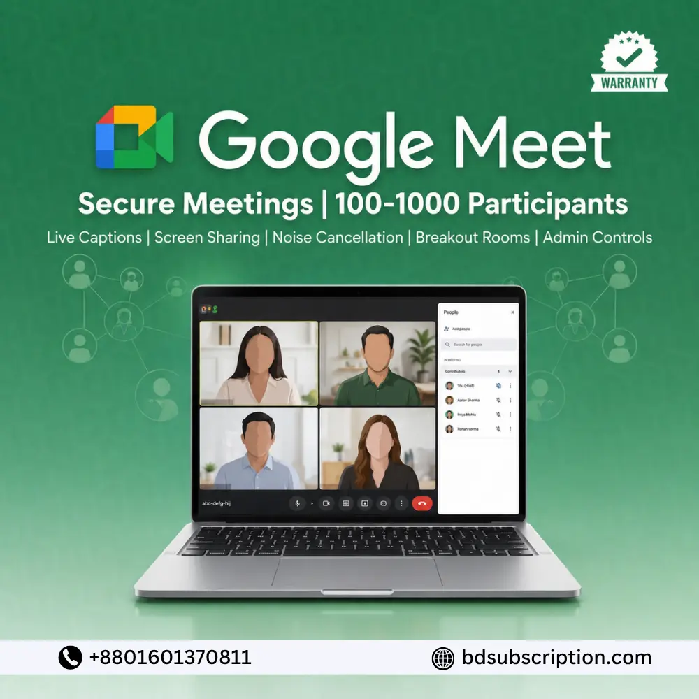 Google Meet Premium Price in Bangladesh